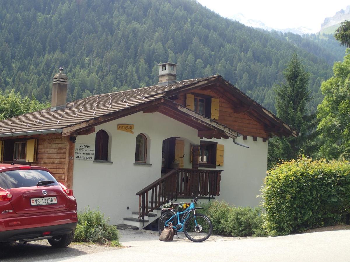 فيلا اوفرونازفي Chalet Le Muguet المظهر الخارجي الصورة